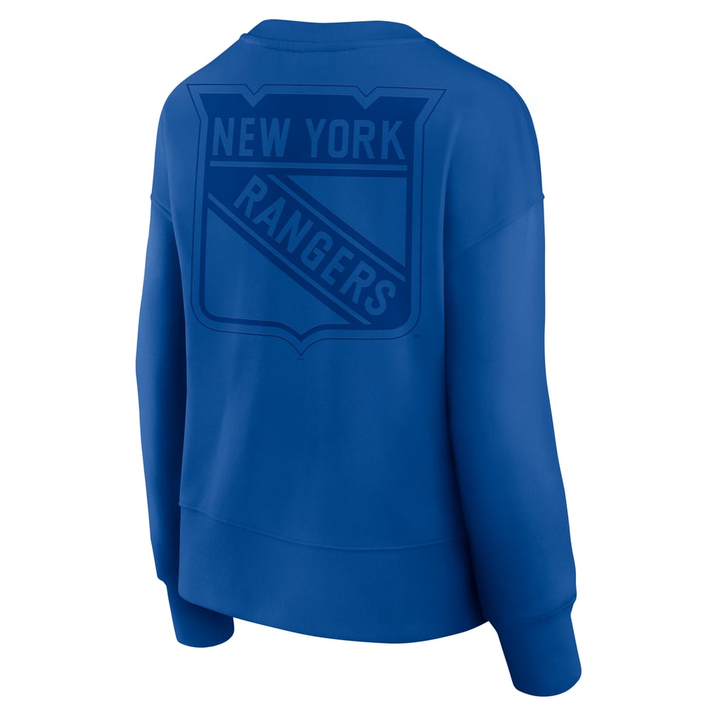  New York Rangers Fanatics Women's Elements Flow Pullover Sweatshirt - Royal