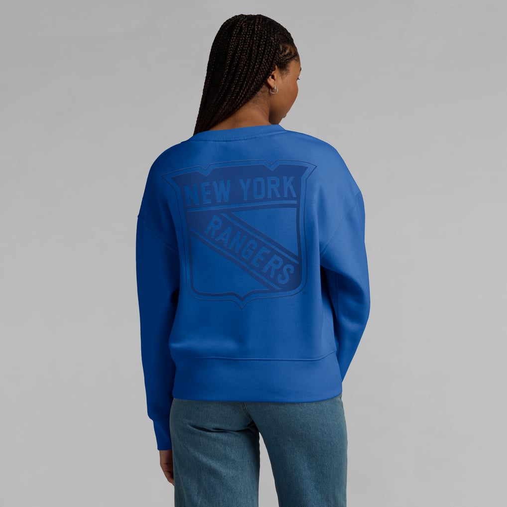  New York Rangers Fanatics Women's Elements Flow Pullover Sweatshirt - Royal