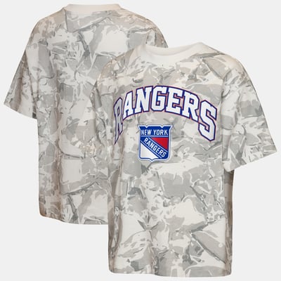 New York Rangers Outerstuff Youth Hockey Edge T-Shirt - Camo
