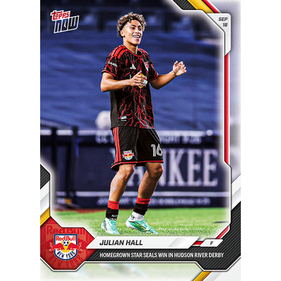 Julian Hall - 2026 MLS Topps NOW® - Card 82