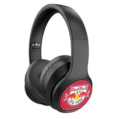 New York Red Bulls Keyscaper Stripe Wireless Bluetooth Headphones With Case
