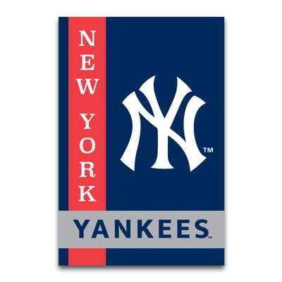  New York Yankees 12" x 18" Double-Sided Garden Flag