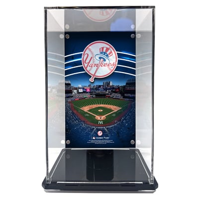  New York Yankees Fanatics Authentic Tall Baseball Display Case with Image