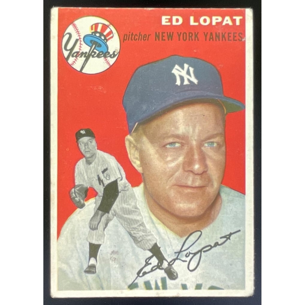 1954 Topps #5 Ed Lopat