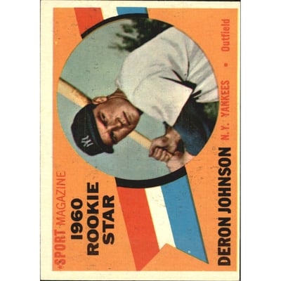1960 Topps #134 Deron Johnson RS