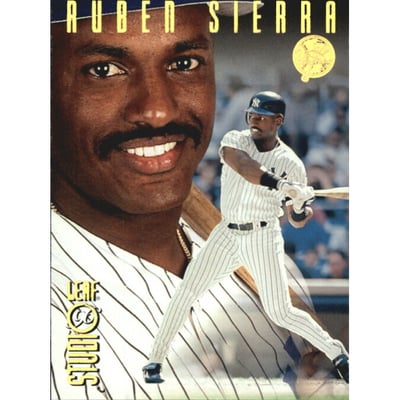 1996 Studio Gold Press Proofs #69 Ruben Sierra