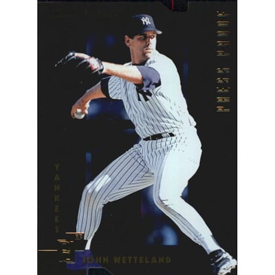 1997 Donruss Gold Press Proofs #139 John Wetteland