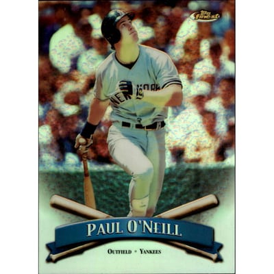 1998 Finest No-Protectors Refractors #62 Paul O'Neill