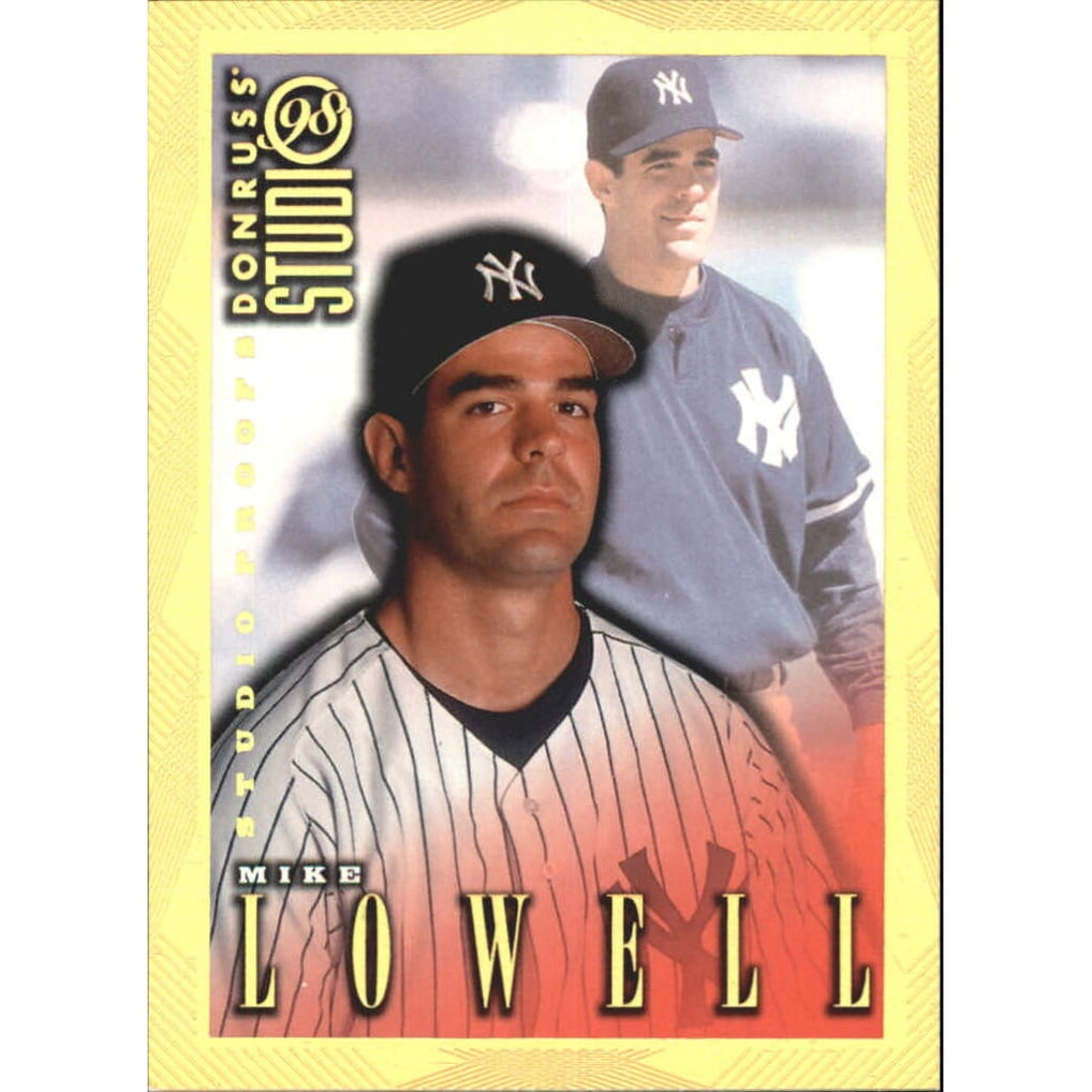 1998 Studio Gold Press Proofs #104 Mike Lowell