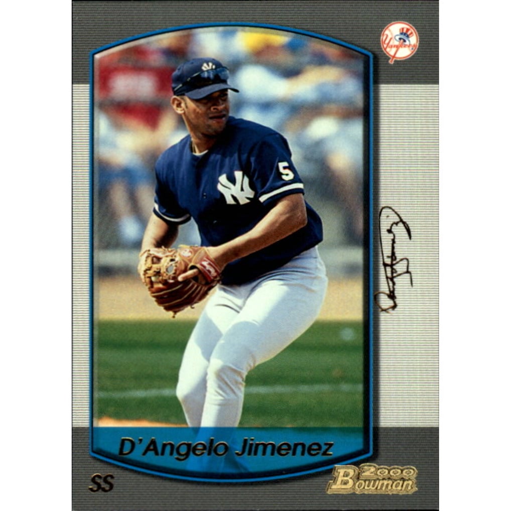 2000 Bowman Gold #284 D'Angelo Jimenez
