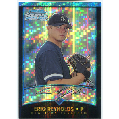 2001 Bowman Chrome X-Fractors #133 Eric Reynolds
