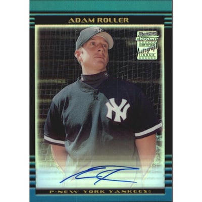 2002 Bowman Chrome Refractors #401 Adam Roller AU A