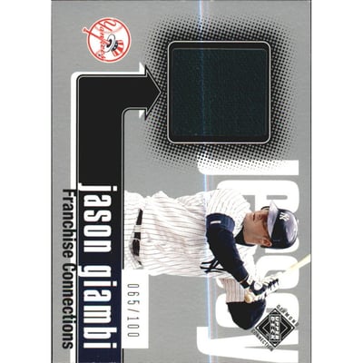 2002 Upper Deck Diamond Connection #357 Jason Giambi FC Jsy