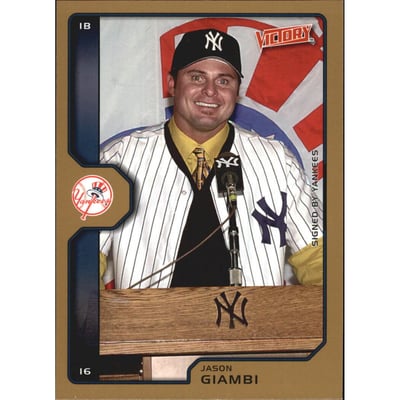 2002 Upper Deck Victory Gold #223 Jason Giambi
