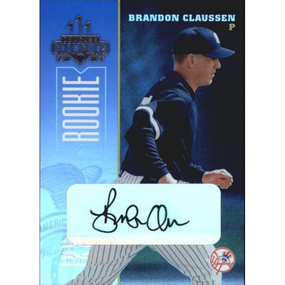 2003 Donruss Champions Autographs #170 Brandon Claussen/475