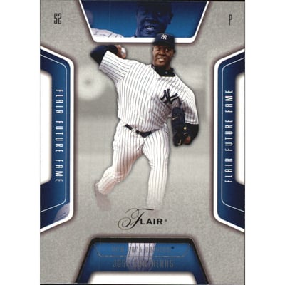 2003 Flair Collection Row 1 #107 Jose Contreras FF