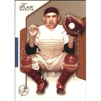 2003 Flair Greats #121 Yogi Berra HT