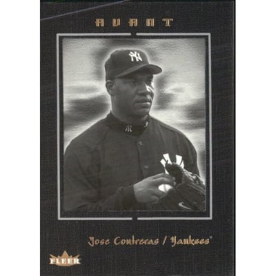 2003 Fleer Avant Black and White #78 Jose Contreras ROO
