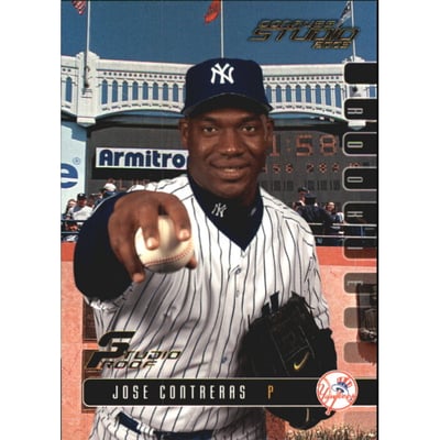 2003 Studio Proofs #55 Jose Contreras