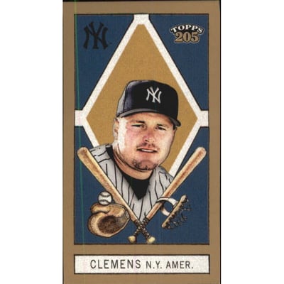 2003 Topps 205 Sovereign Green #17 Roger Clemens