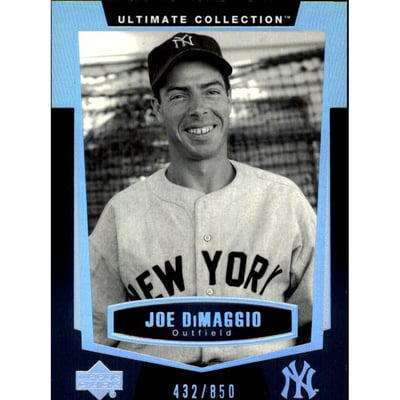 2003 Ultimate Collection #39 Joe DiMaggio