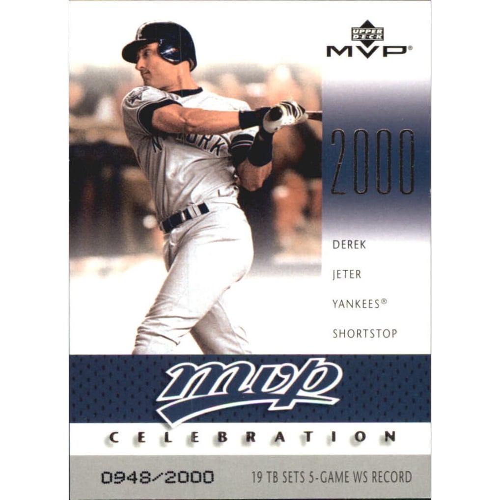 2003 Upper Deck MVP Celebration #76 Derek Jeter MM/2000
