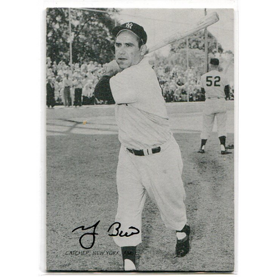2004 Leaf Exhibits 1921 American League #50 Yogi Berra