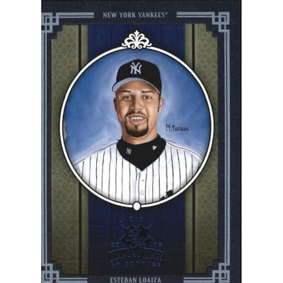 2005 Diamond Kings Framed Black #160 Esteban Loaiza Yanks