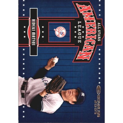 2005 Donruss All-Stars AL #6 Hideki Matsui