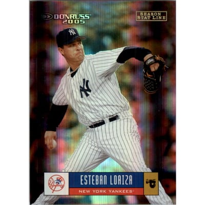 2005 Donruss Stat Line Season #270 Esteban Loaiza/34