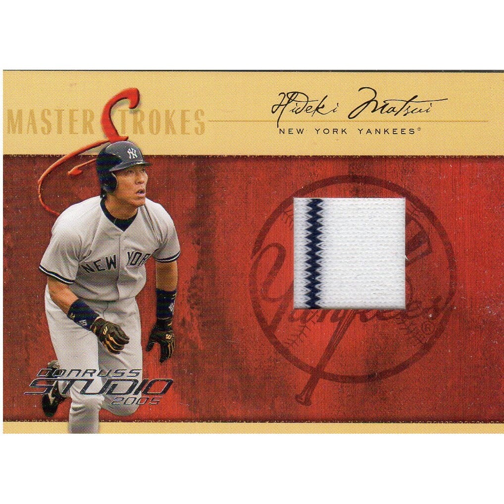 2005 Studio Masterstrokes Jersey #MS1 Hideki Matsui/250