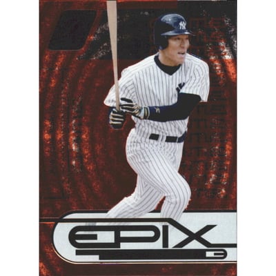 2005 Zenith Epix Orange Game #17 Hideki Matsui