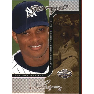 2006 Topps Co-Signers Changing Faces Silver Gold #22A Robinson Cano/Alex Rodriguez