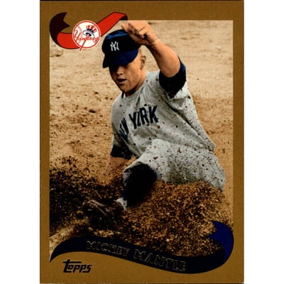 2006 Topps Mantle Collection #2002 Mickey Mantle 02