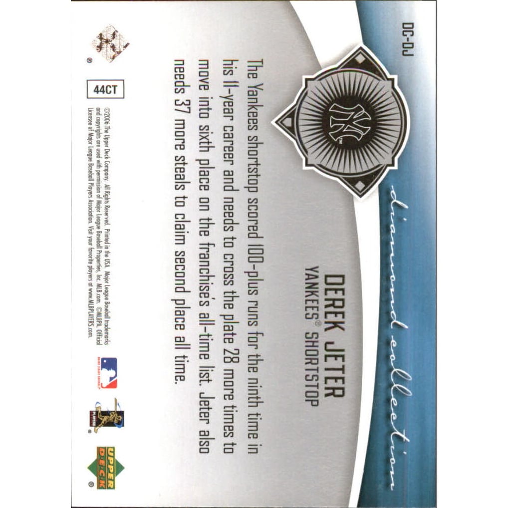 2006 Upper Deck Diamond Collection #DJ Derek Jeter