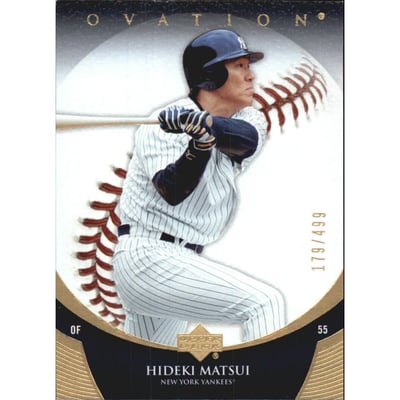 2006 Upper Deck Ovation Gold #82 Hideki Matsui