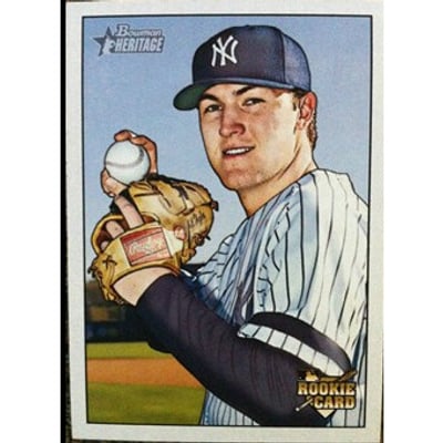 2007 Bowman Heritage #240b Philip Hughes SP/No Signature