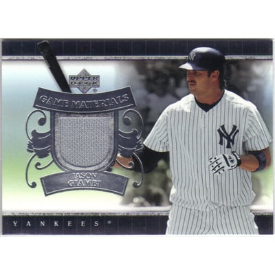 2007 Upper Deck UD Game Materials #JG Jason Giambi Jsy S1
