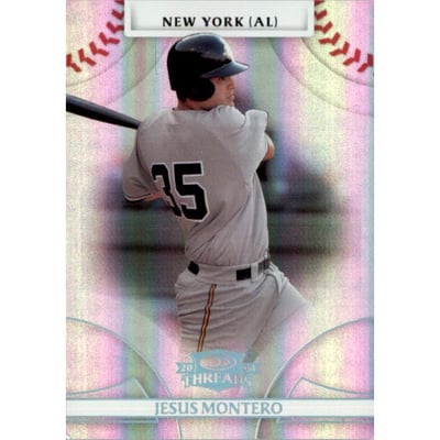 2008 Donruss Threads Century Proof Silver #80 Jesus Montero