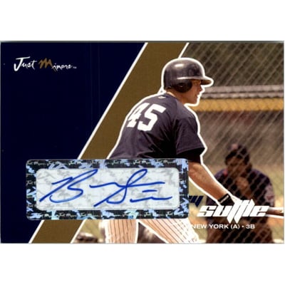 2008 Just Autographs Signatures Gold #71 Bradley Suttle