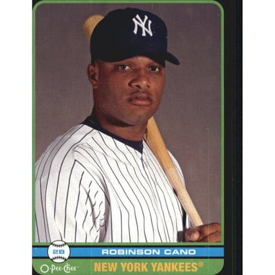 2009 O-Pee-Chee Black Mini #112 Robinson Cano