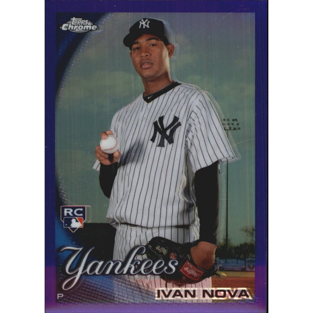 2010 Topps Chrome Purple Refractors #214 Ivan Nova