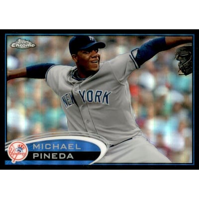 2012 Topps Chrome Black Refractors #7 Michael Pineda