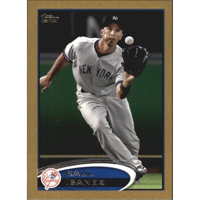 2012 Topps Mini Gold #554 Raul Ibanez