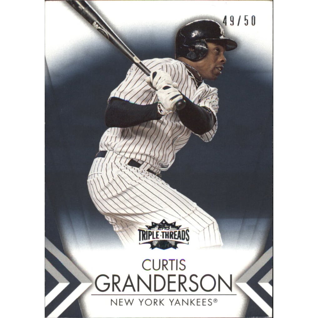 2012 Topps Triple Threads Onyx #78 Curtis Granderson