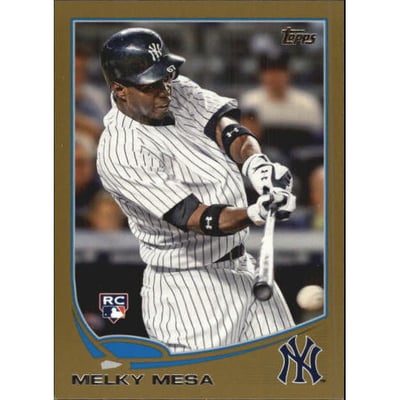 2013 Topps Mini Gold #231 Melky Mesa