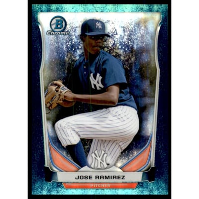 2014 Bowman Chrome Prospects Series 2 Bubble Refractors #BCP70 Jose Ramirez
