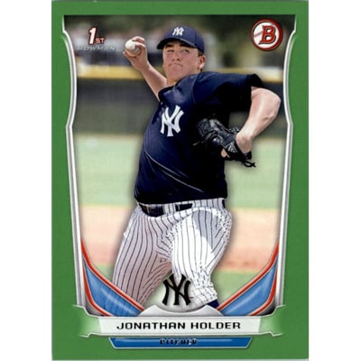 2014 Bowman Draft Green #DP88 Jonathan Holder