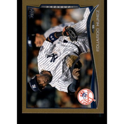 2014 Topps Mini Gold #246 Eduardo Nunez