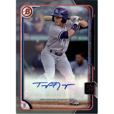2015 Bowman Prospects Autographs Silver #PATD Taylor Dugas